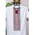 Embroidered shirt "Stars Maroon"